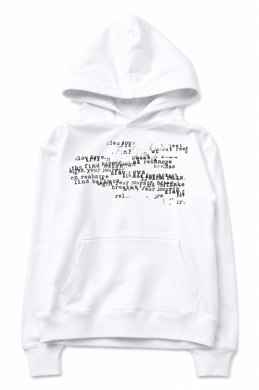 Silent Hoodie White