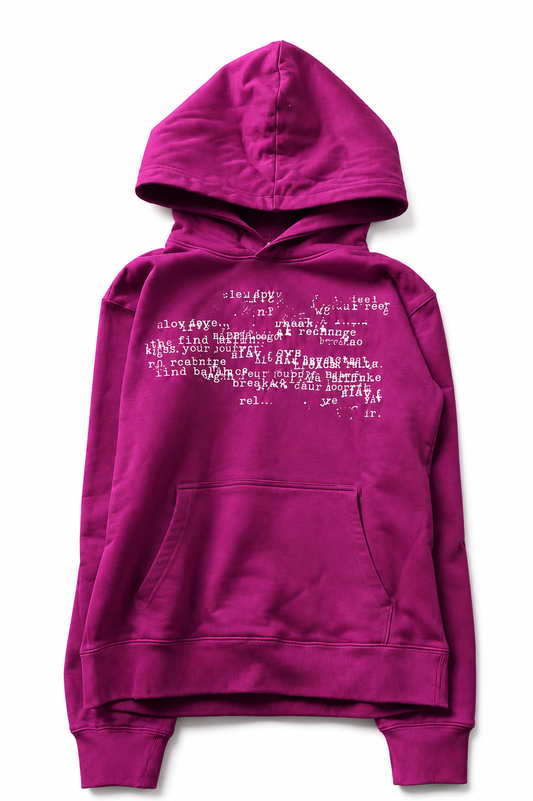 Silent Hoodie Magenta