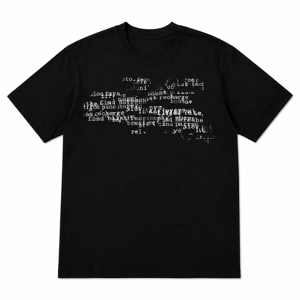 Silent T-Shirt Black